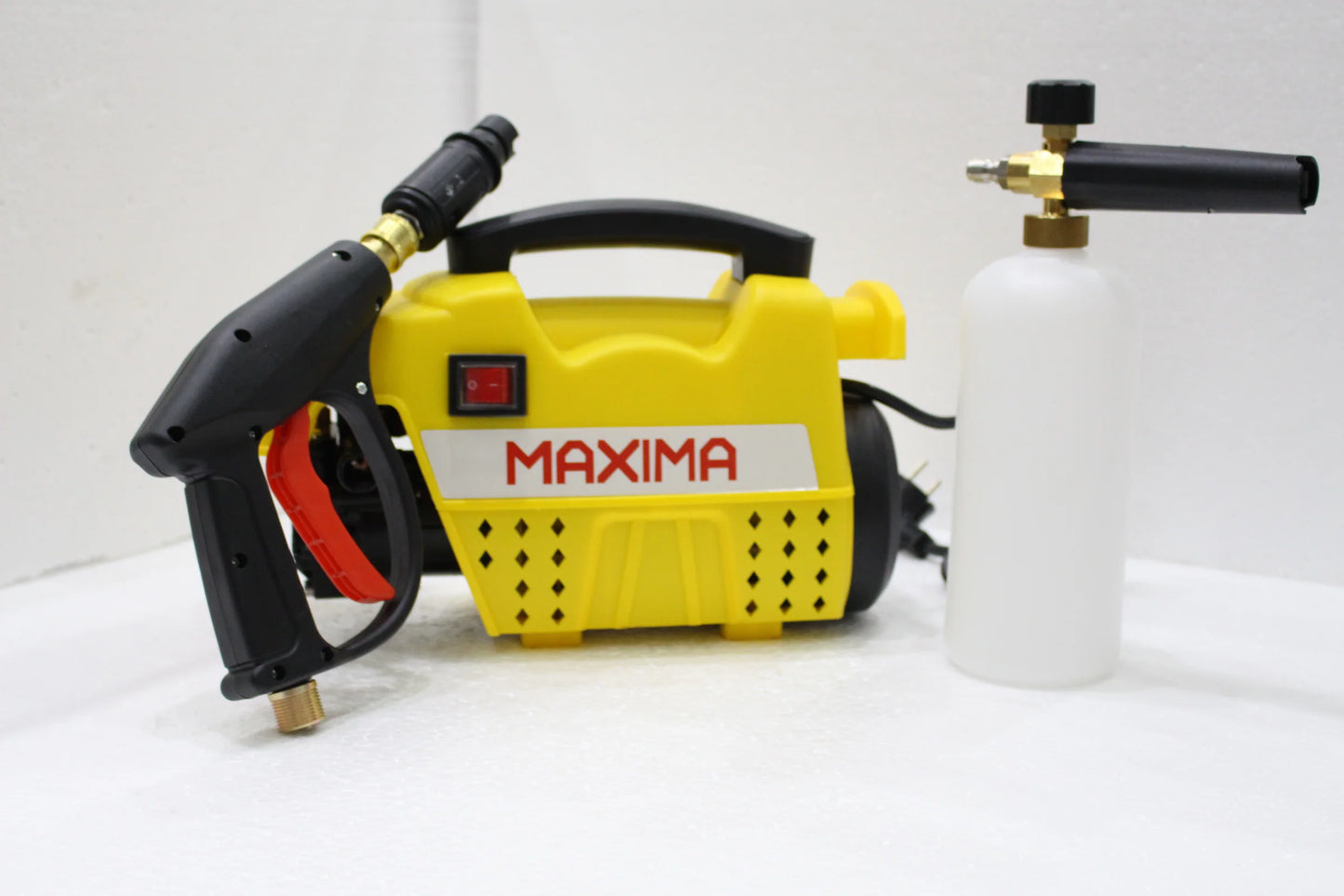 MAXIMA High Pressure Washer IP-X5 110Bar With Foam Lance - 100%Copper - Induction Motor